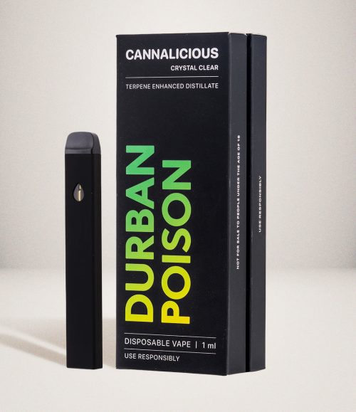 DURBAN POISON SATIVA - THC DISPOSABLE VAPE 1ML
