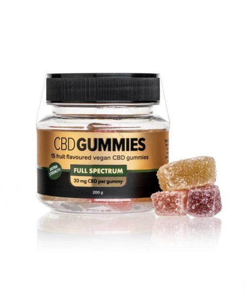 YUMMY GUMMIES - FULL SPECTRUM 20mg CBD x 15 SERVINGS