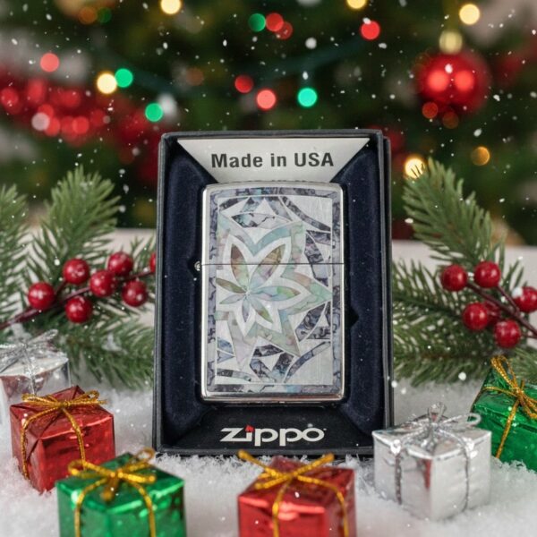 ZIPPO CANNABIS CRAFT DESIGNED SILVER LIGHTER (AUTHENTIC AND ORIGINAL)