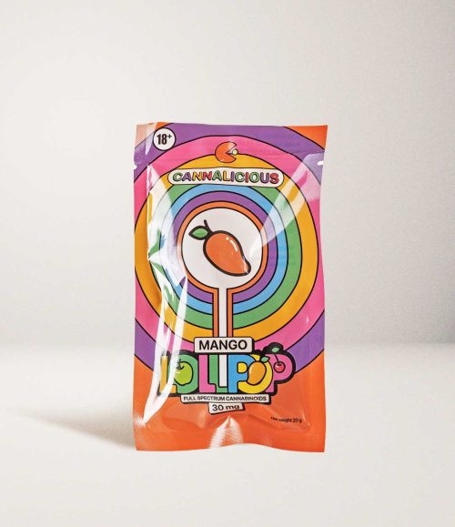 MANGO LOLLIPOP - FULL SPECTRUM 30mg THC x 1 SERVING