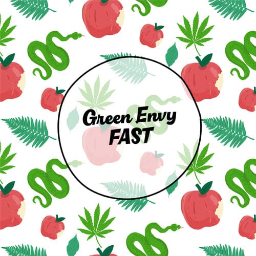 GREEN ENVY FAST - FEM *NEW RELEASE* (SMILEY SEEDS BRANDED PACKS x 2)